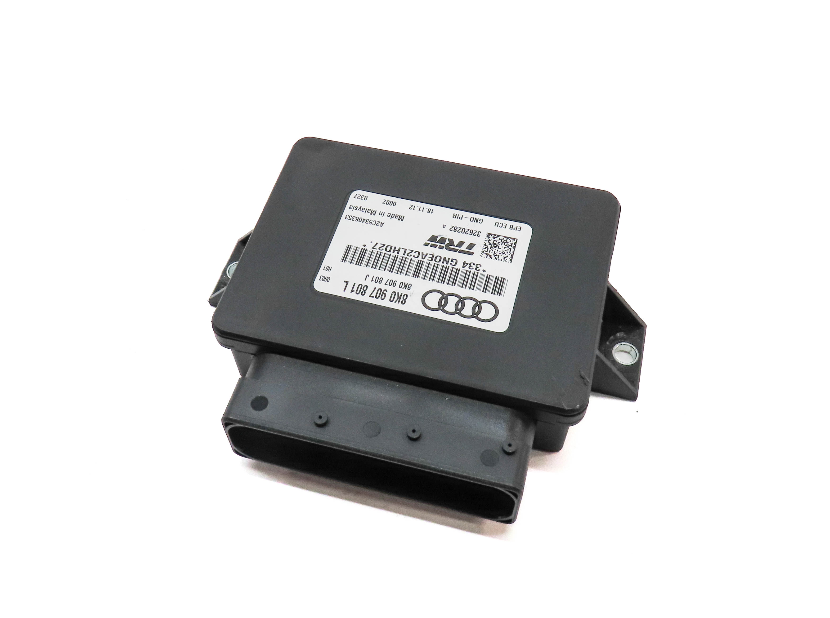 2013 AUDI S4 (B8 8K) EMERGENCY PARK PARKING BRAKE CONTROL MODULE — exact item pictured